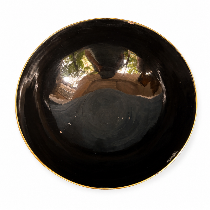 Vintage Gilded Lacquer Bowl