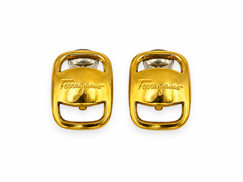 Vintage Salvatore Ferragamo Earrings
