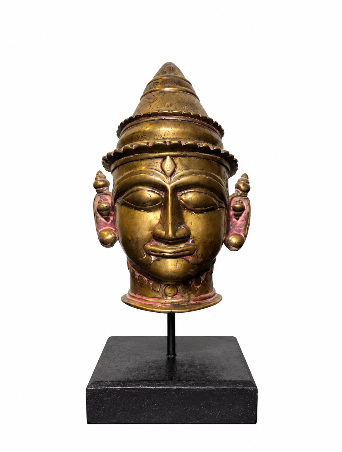 Brass Khandoba Mask