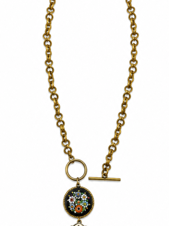 Vintage Mosaic Necklace