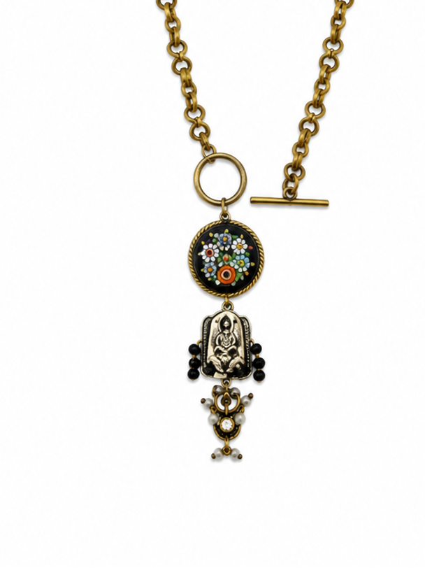 Vintage Mosaic Necklace