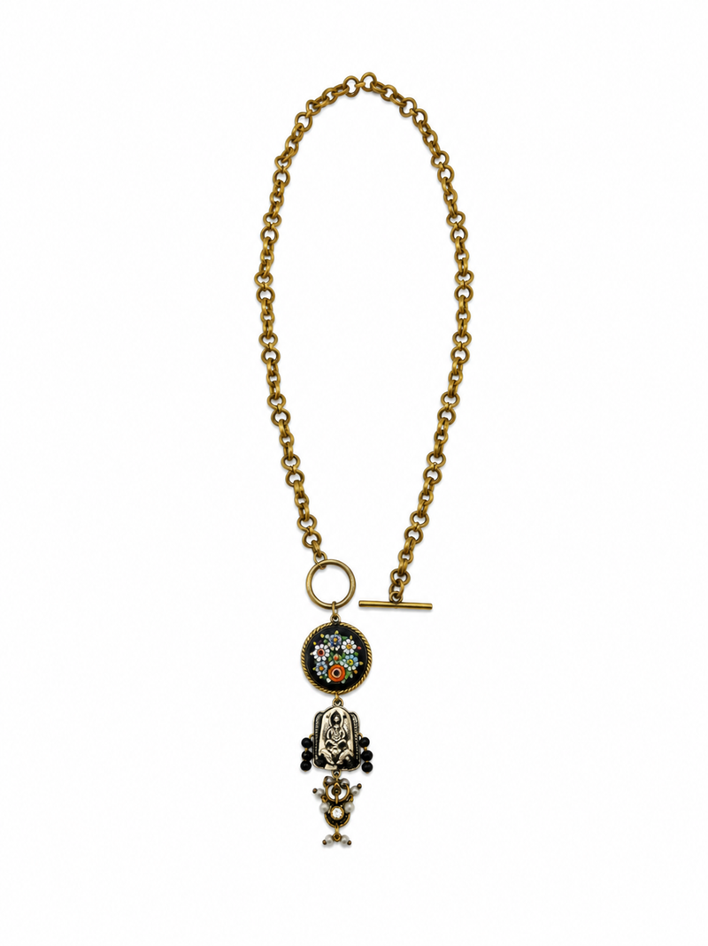 Vintage Mosaic Necklace
