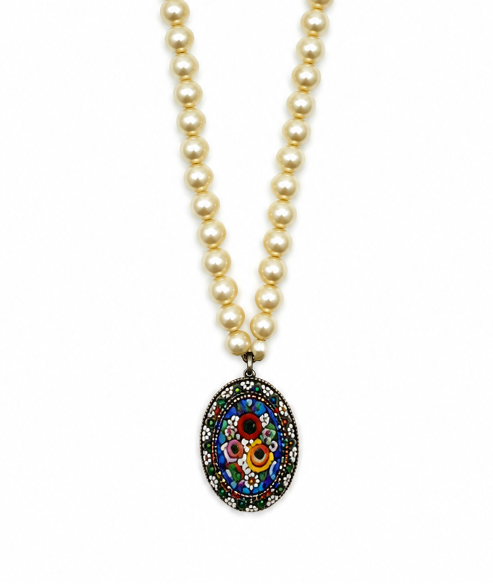 Vintage Mosaic Necklace