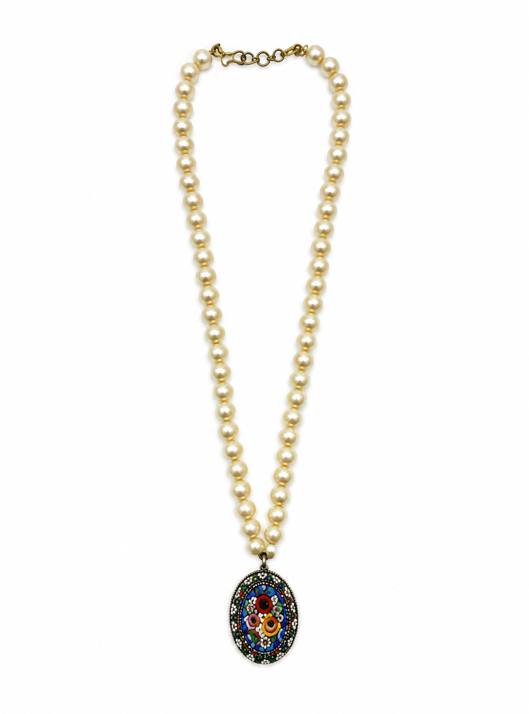 Vintage Mosaic Necklace