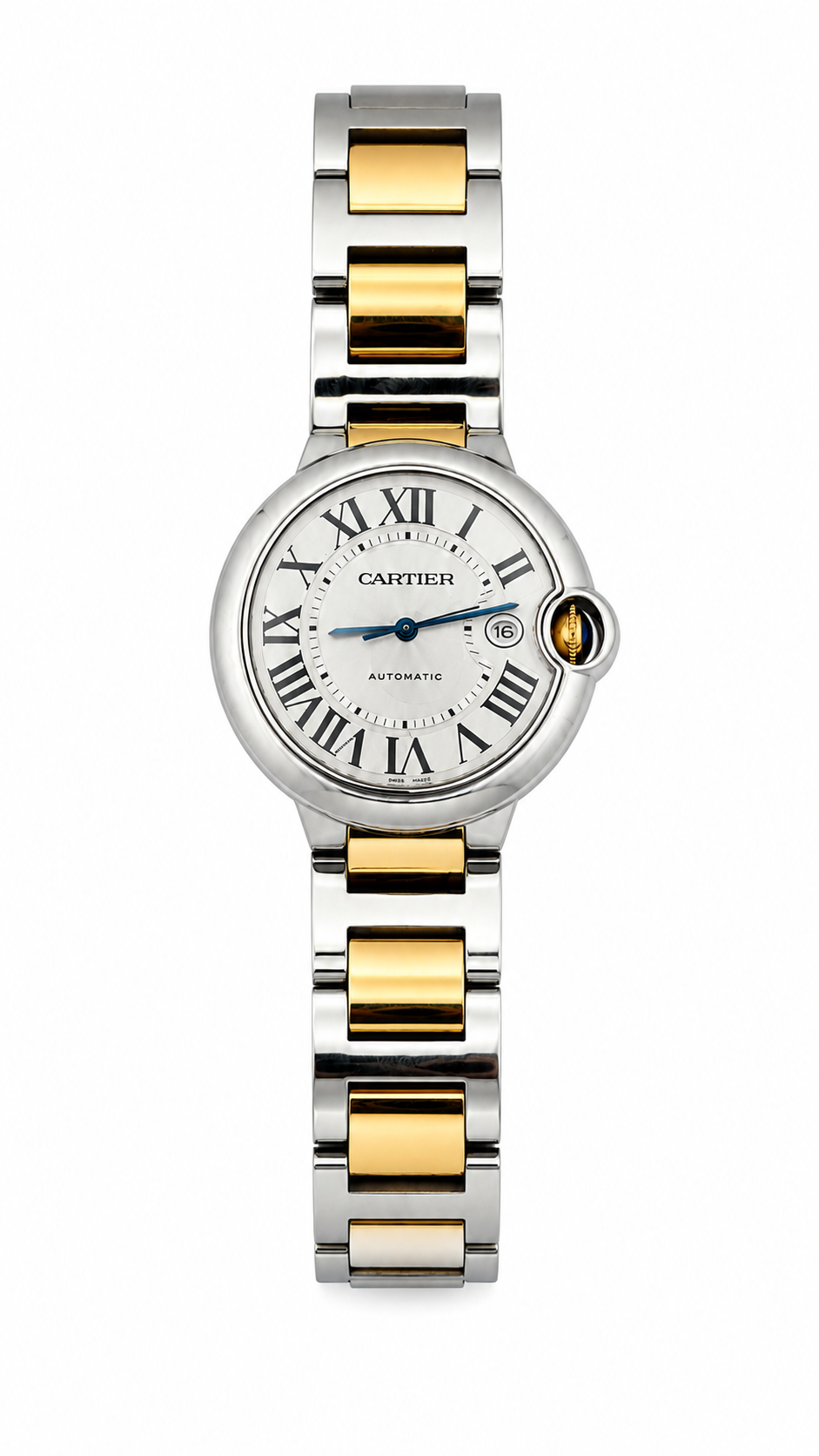 Vintage Two-Tone Cartier Ballon Bleu Watch