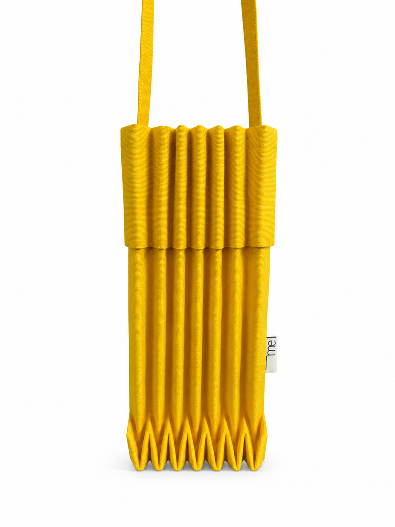 Issey Miyake Pleats Trunk Yellow Bag (2000)