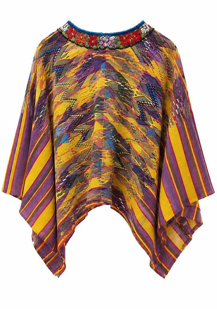 Vintage Guatemalan Huipil Poncho