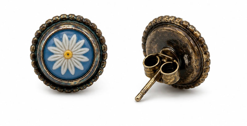 Vintage Wedgwood Earrings (BBS_MWCER004)