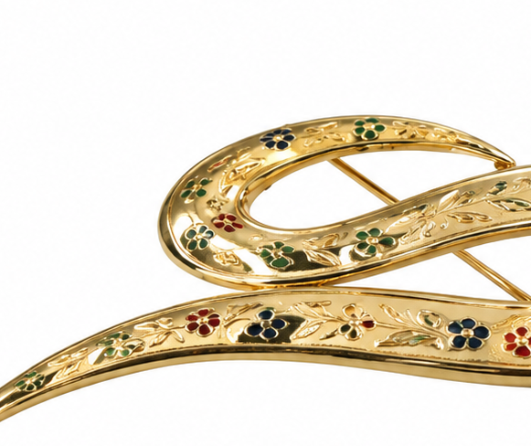 Vintage M.Jent Brooch