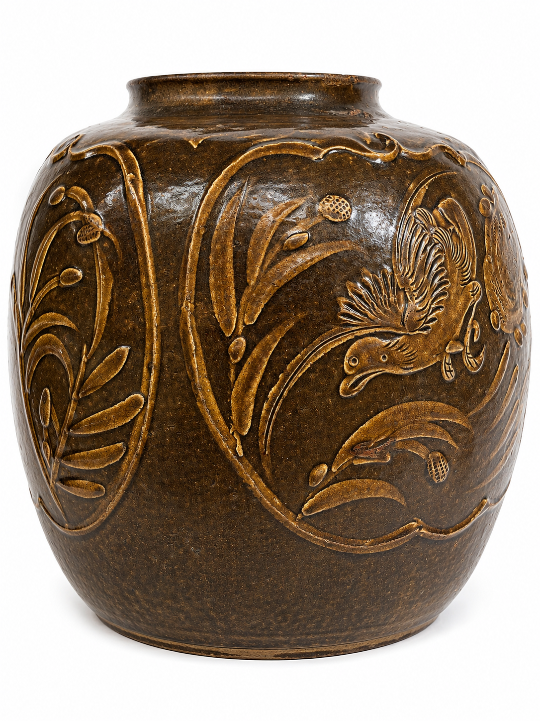 19th-Century Chinese Ceramic Pot