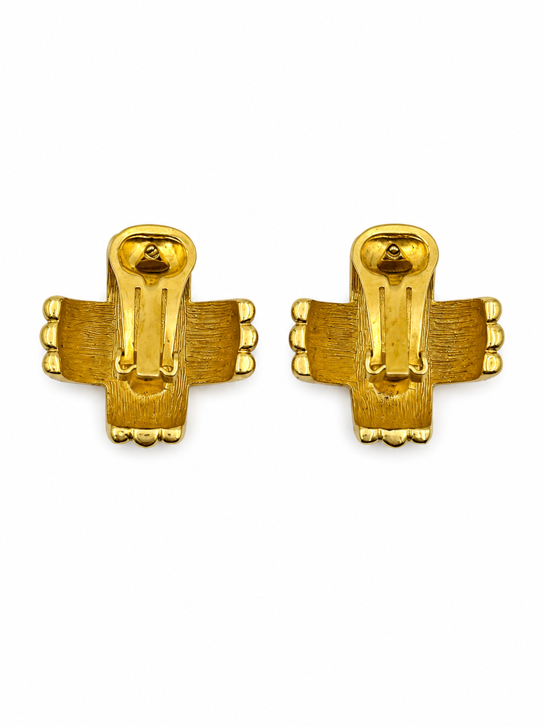 Vintage Cross Earrings