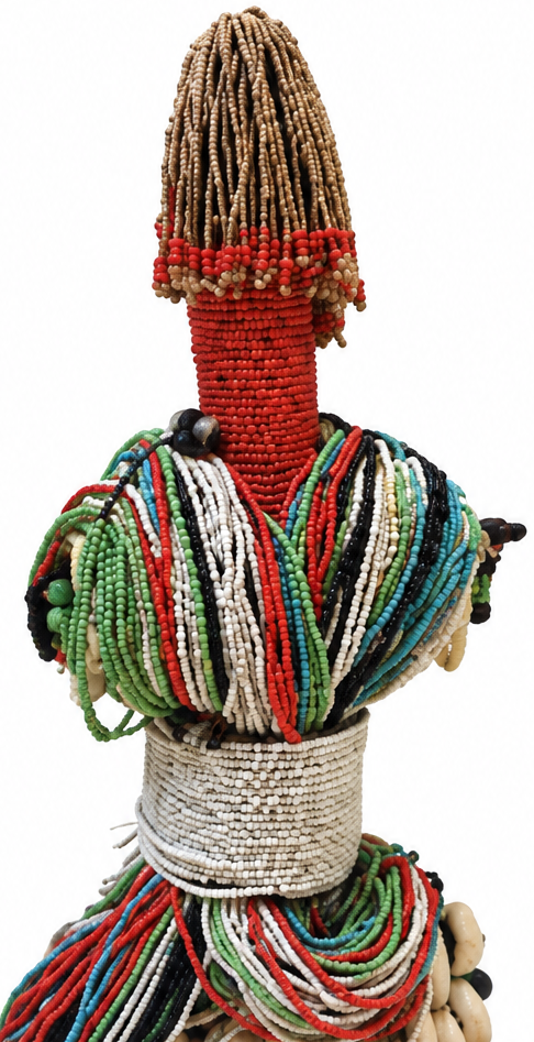 African beaded dolls