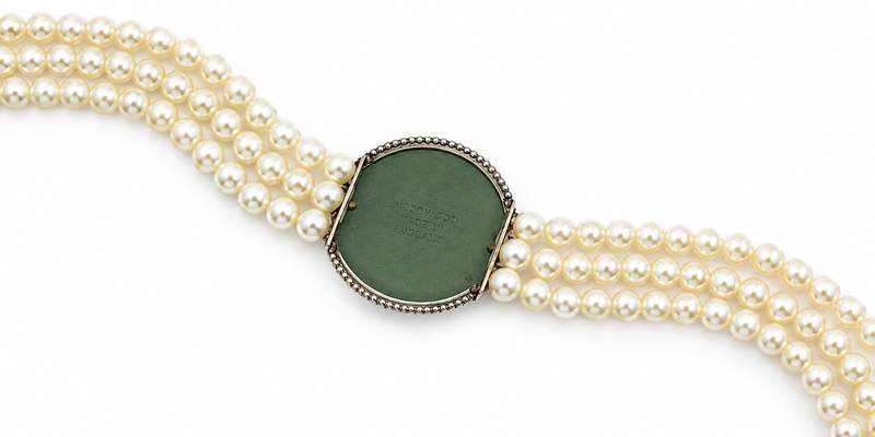 Vintage Italian Wedgwood necklace