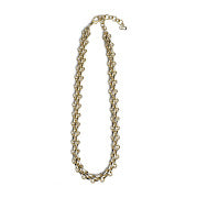 Vintage Christian Dior Chunky Textured Link Chain Necklace