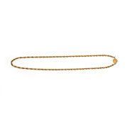 VINTAGE CHANEL CHAIN LINK WITH ONE SMALL POCOIN NECKLACE