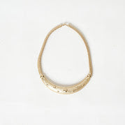 Vintage Christian Dior Omega Torc Choker Necklace