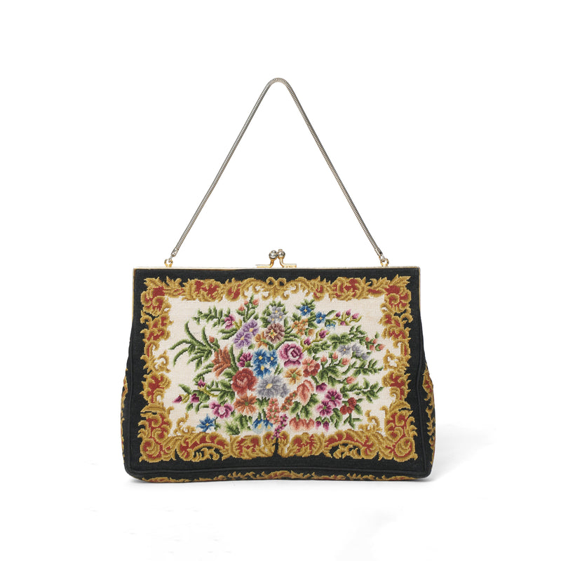 Vintage Petit Point Bag - View 2