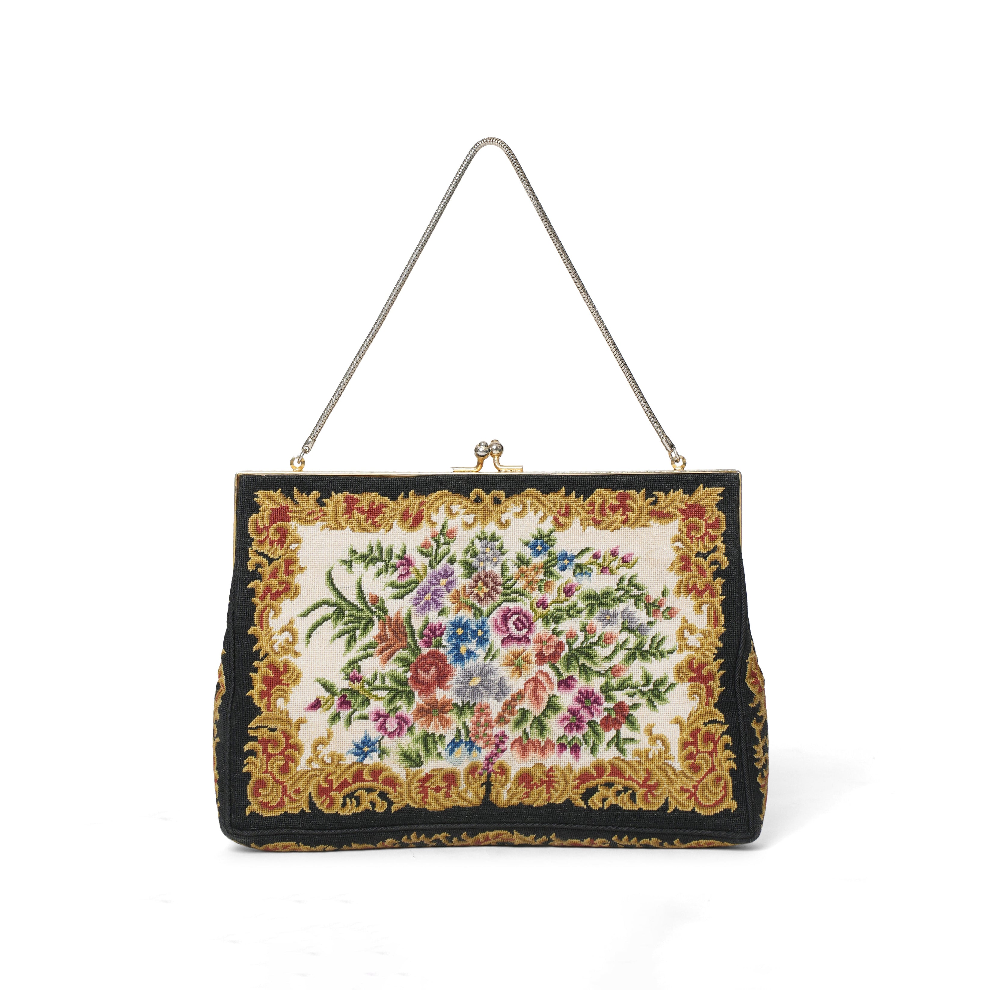 Vintage Petit Point Bag - View 2