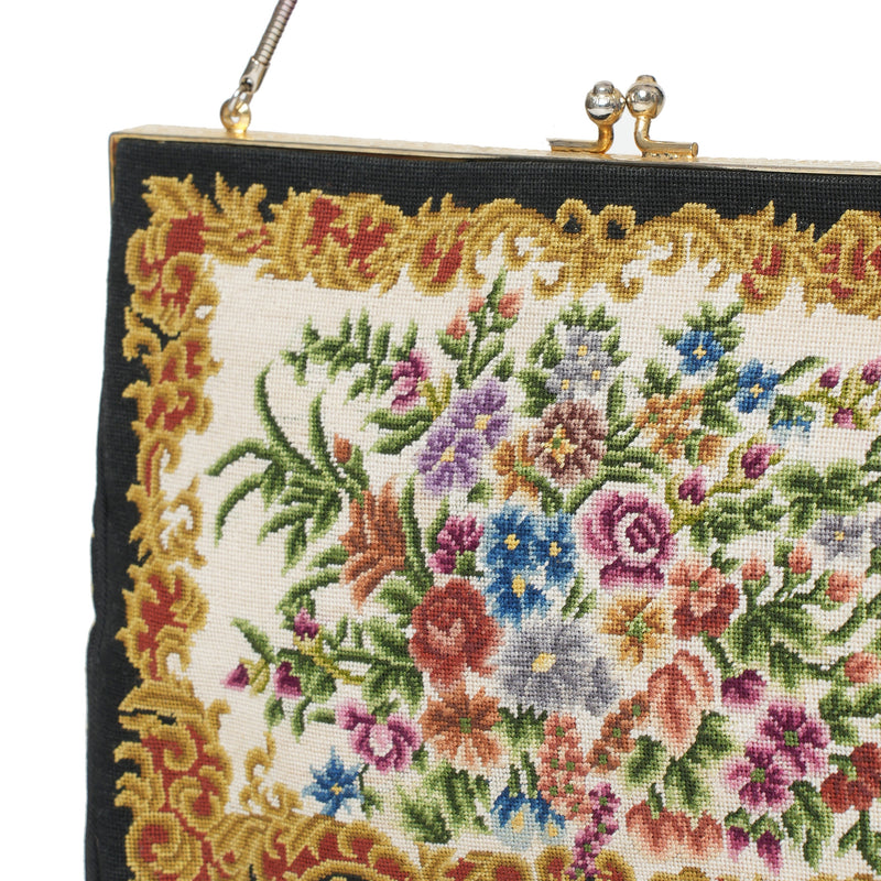 Vintage Petit Point Bag - View 1