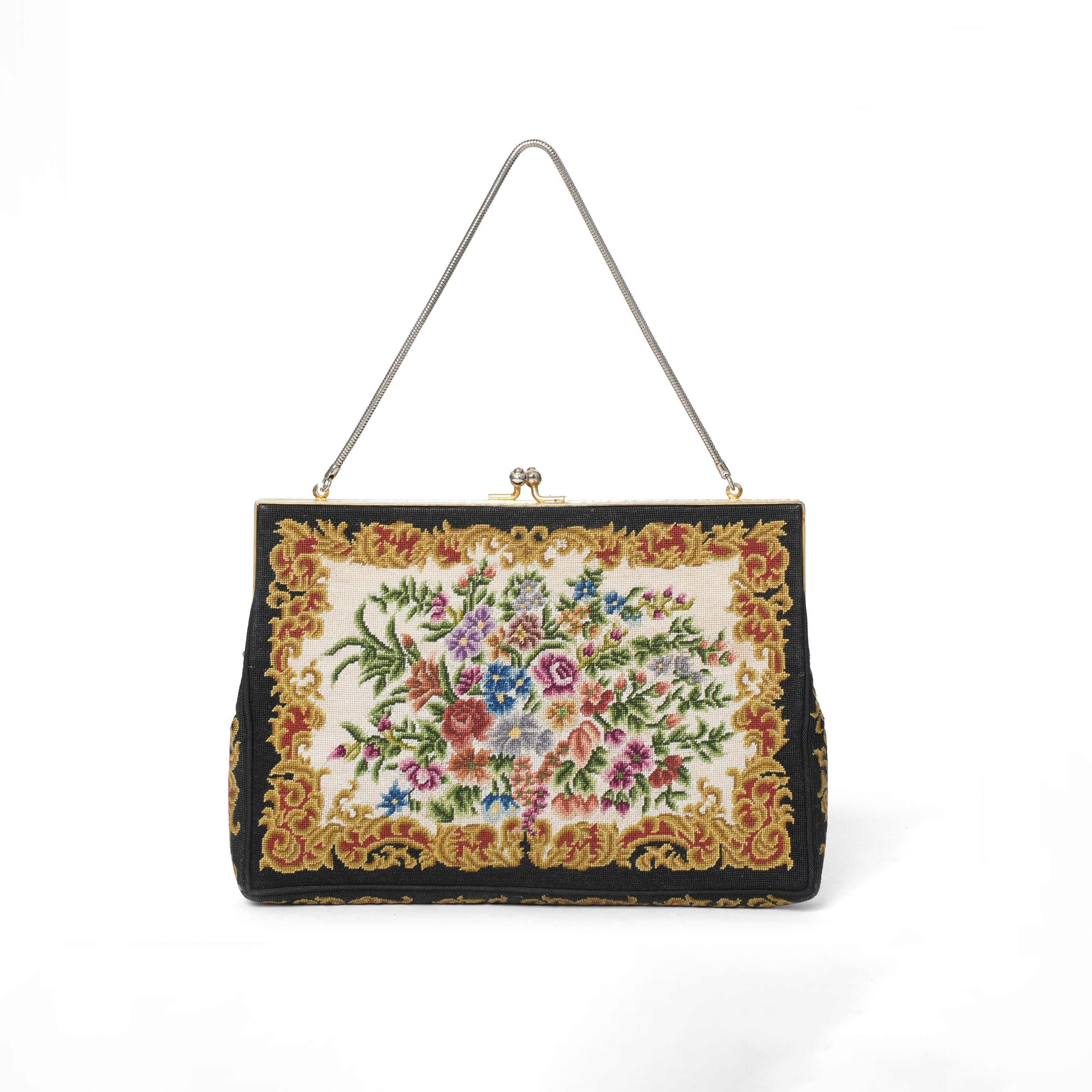 Vintage Petit Point Bag - View 3