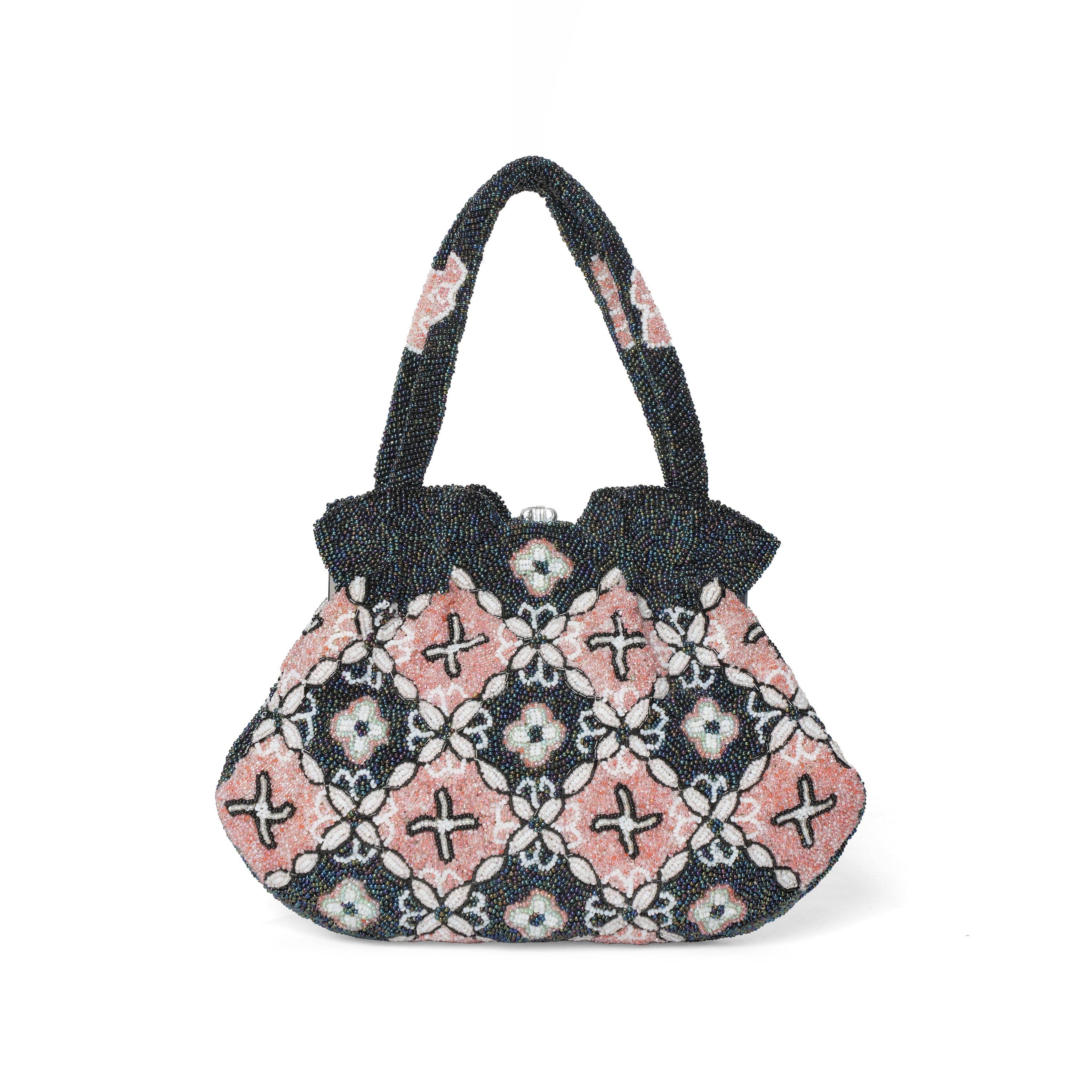 Vintage Japanese Beaded Bag - View 2