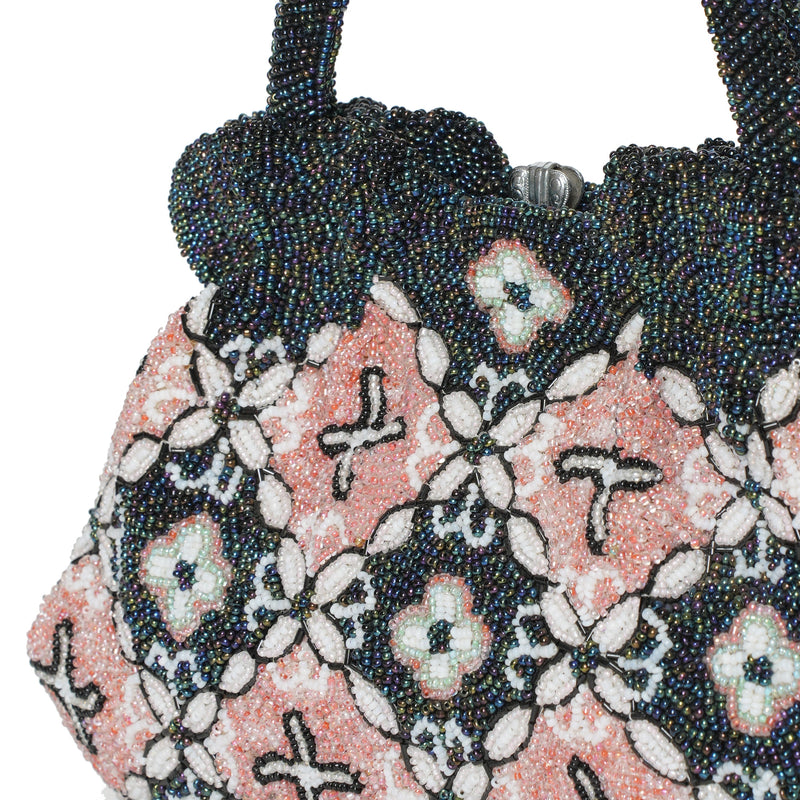 Vintage Japanese Beaded Bag - View 1
