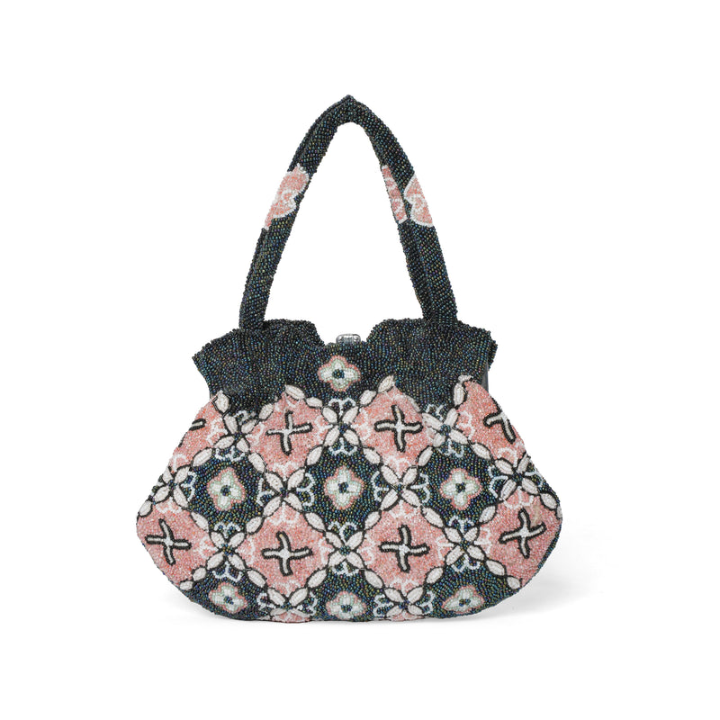 Vintage Japanese Beaded Bag - View 3