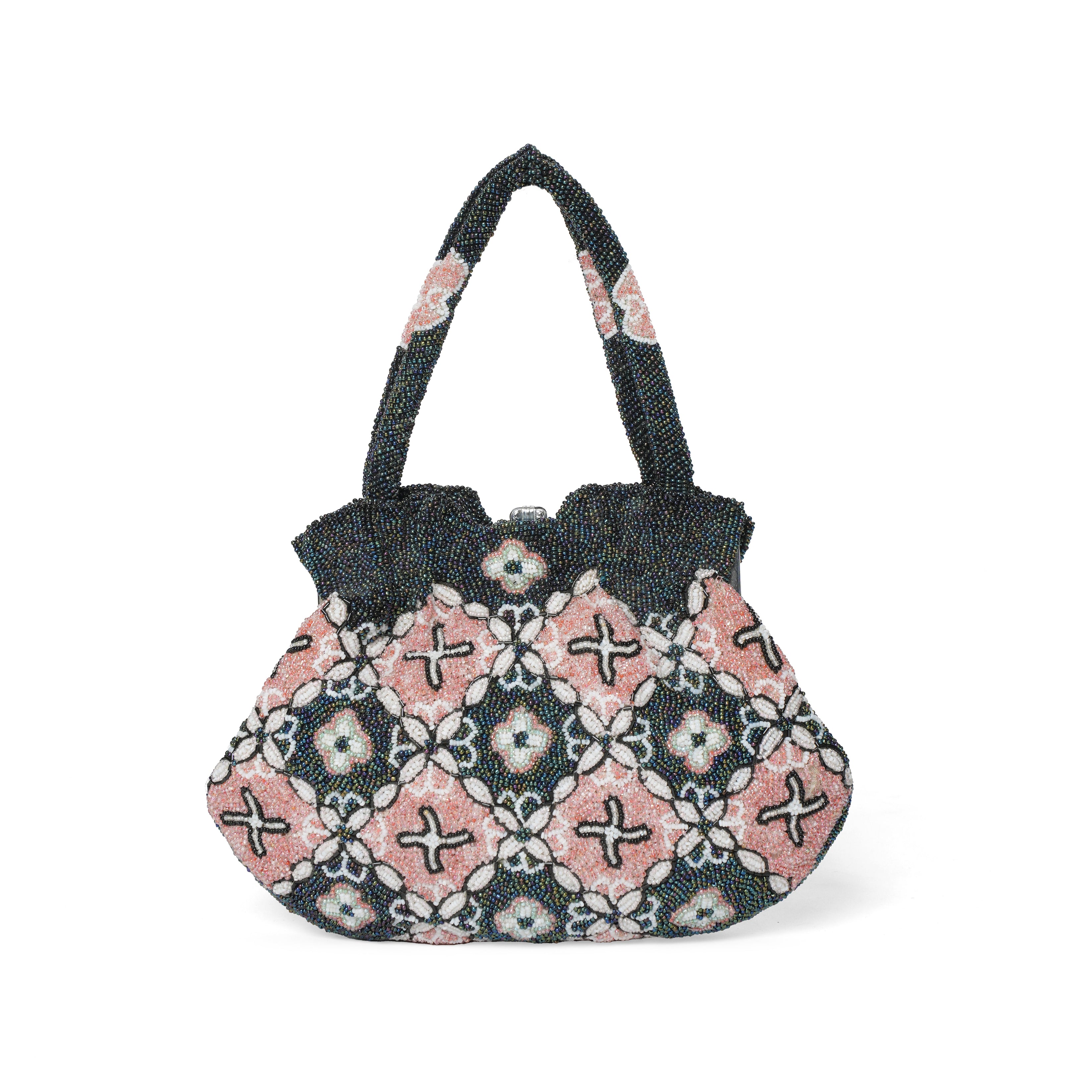 Vintage Japanese Beaded Bag - View 3