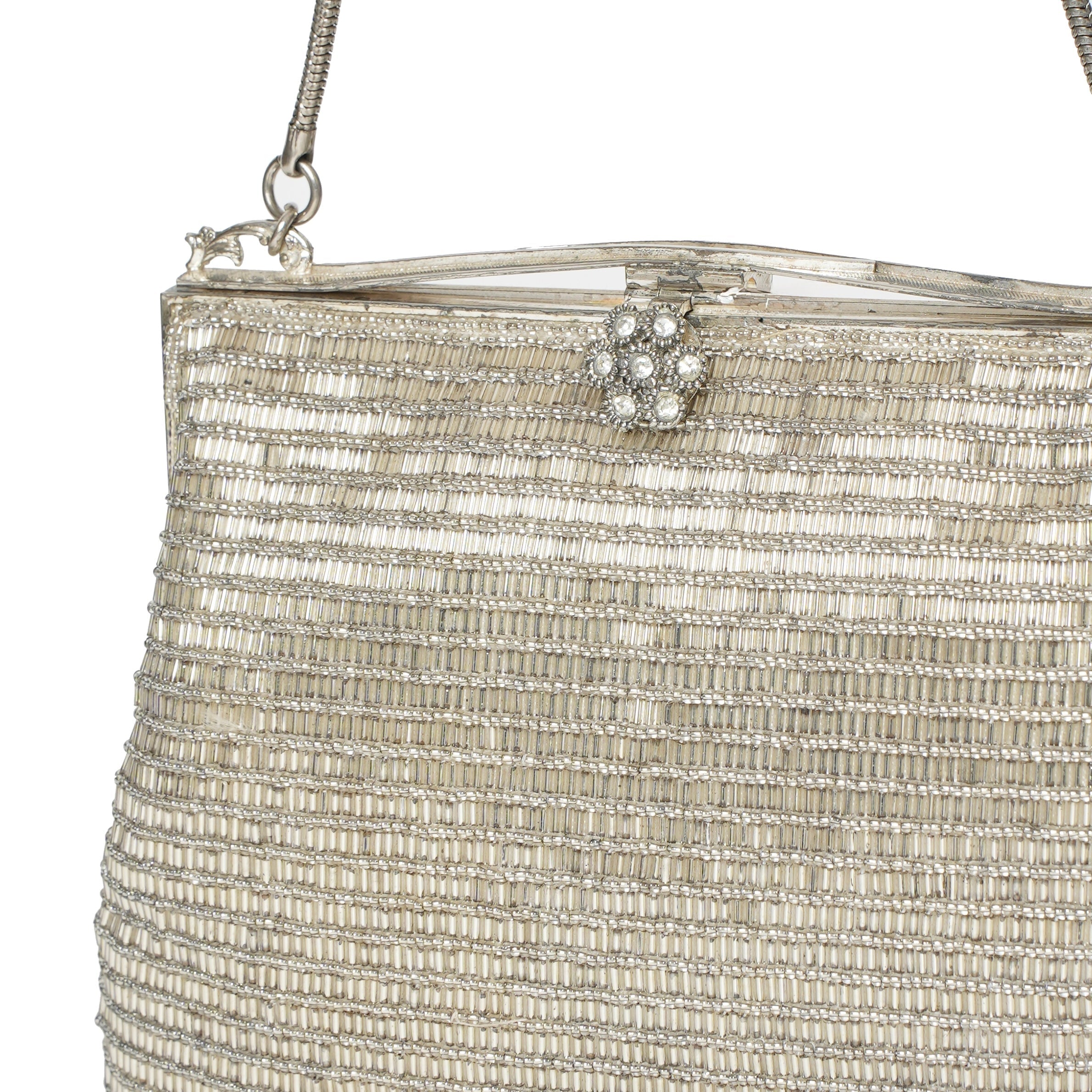 Vintage Japanese Beaded Bag - View 1