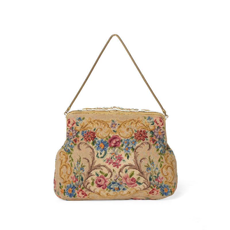 Vintage Petit Point Bag - View 1