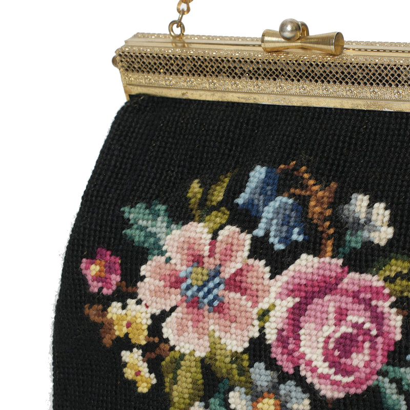 Vintage Petit Point Bag - View 1