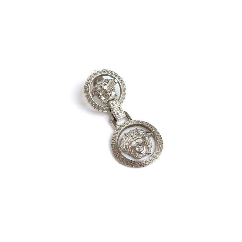 VINTAGE GIANNI VERSACE MEDUSA DANGLE EARRINGS - beg borrow steal studio