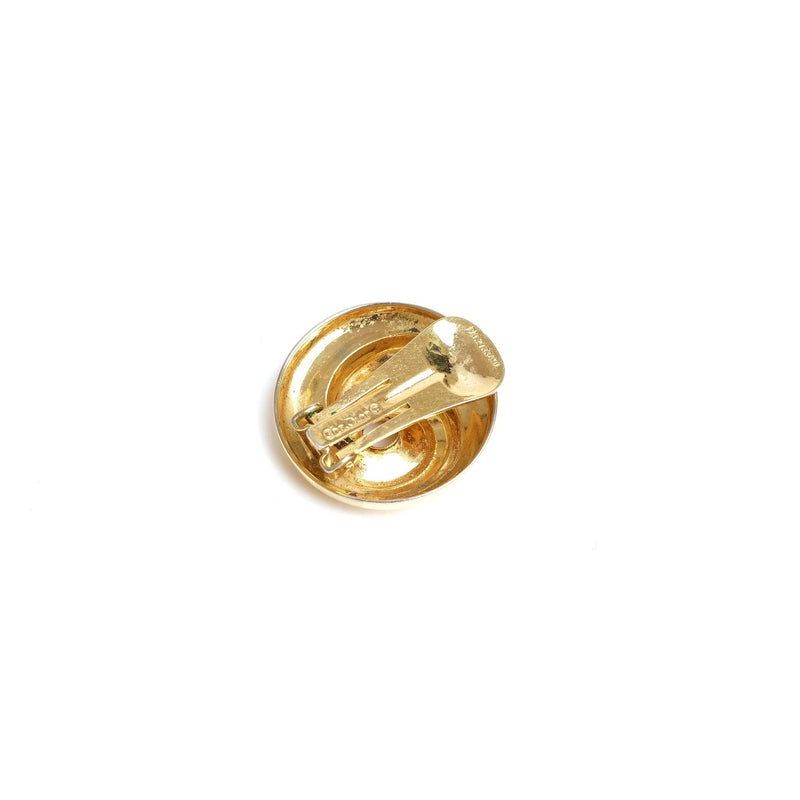 VINTAGE CHRISTIAN DIOR SWIRL EARRINGS - beg borrow steal studio