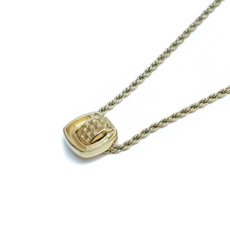 Vintage Christian Dior Buckle Pendent Necklace - Beg Borrow Steal Studio