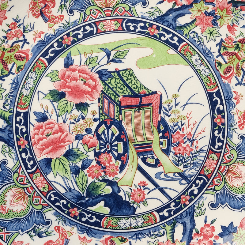 Vintage Japanese Porcelain Decorative Plate