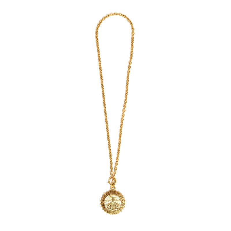 VINTAGE CHANEL MEDALLION PENDANT NECKLACE - Beg Borrow Steal Studio