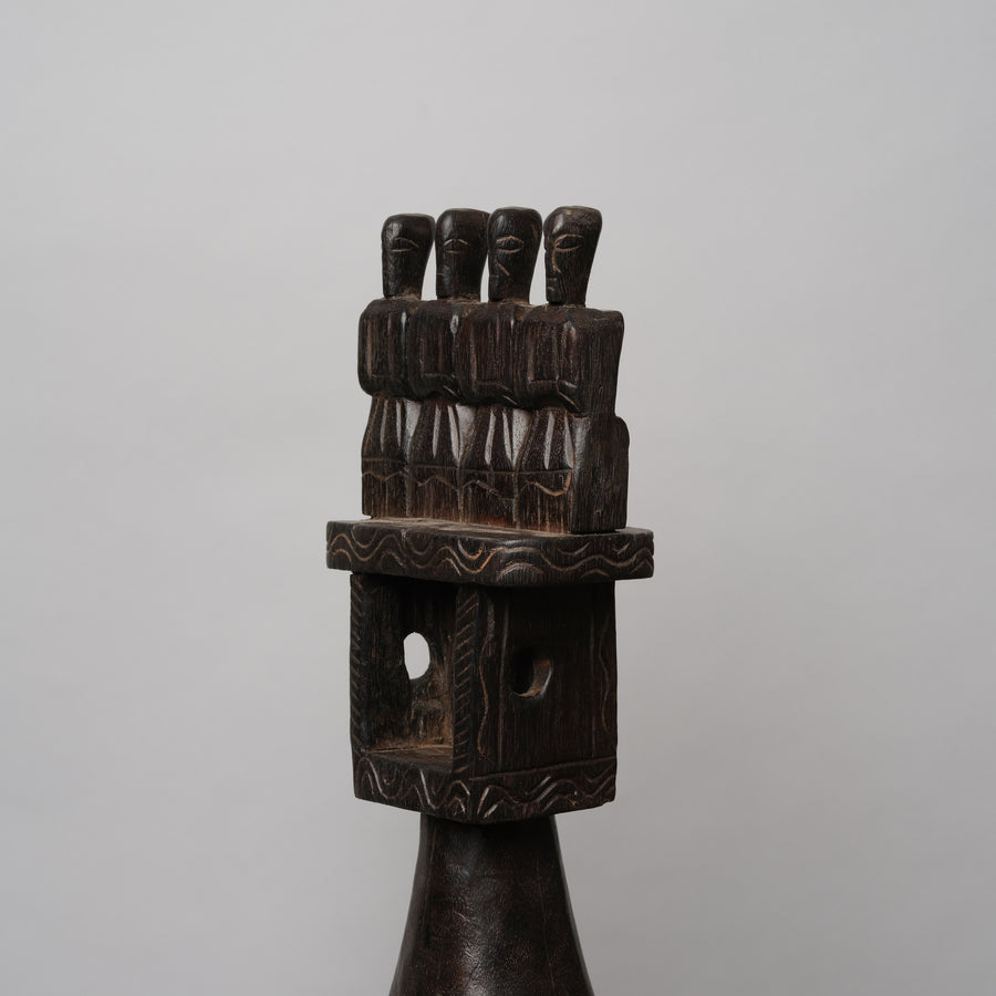 Sarangi Naga Dolls - H 25" / W 5" - Top Detail