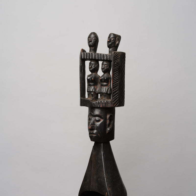 Sarangi Naga Dolls - H 31" / W 5" - Top Detail