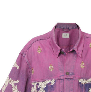 Vintage Levi's x Sabyasachi embroidery Upcycle Jacket