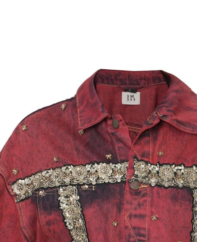 Vintage Levi's x Sabyasachi embroidery Upcycle Jacket