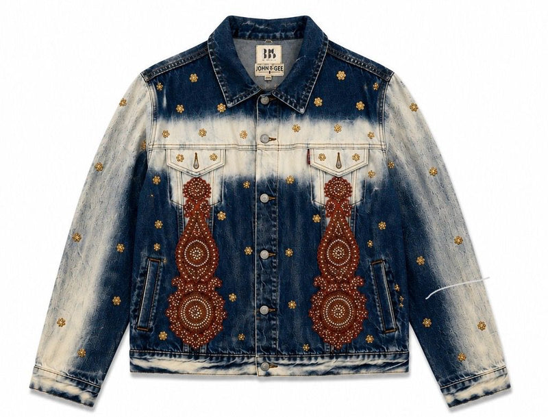 Vintage Levi's x Sabyasachi embroidery Upcycle Jacket