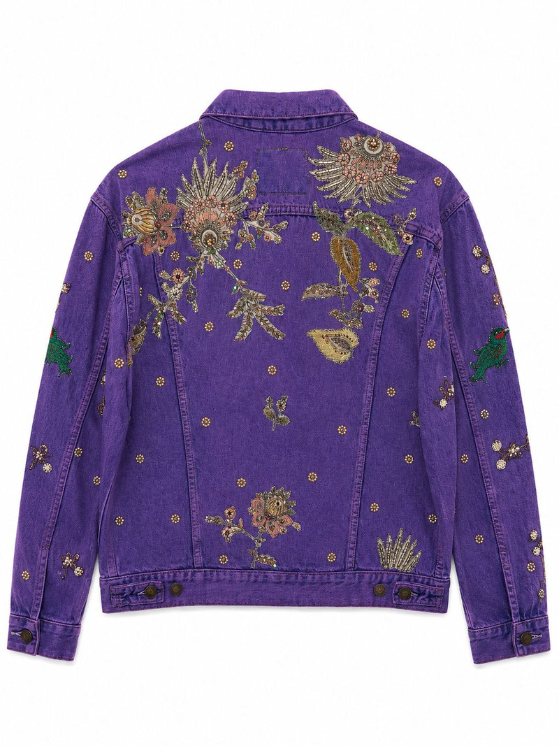 Vintage Levi's x Sabyasachi embroidery Upcycle Jacket