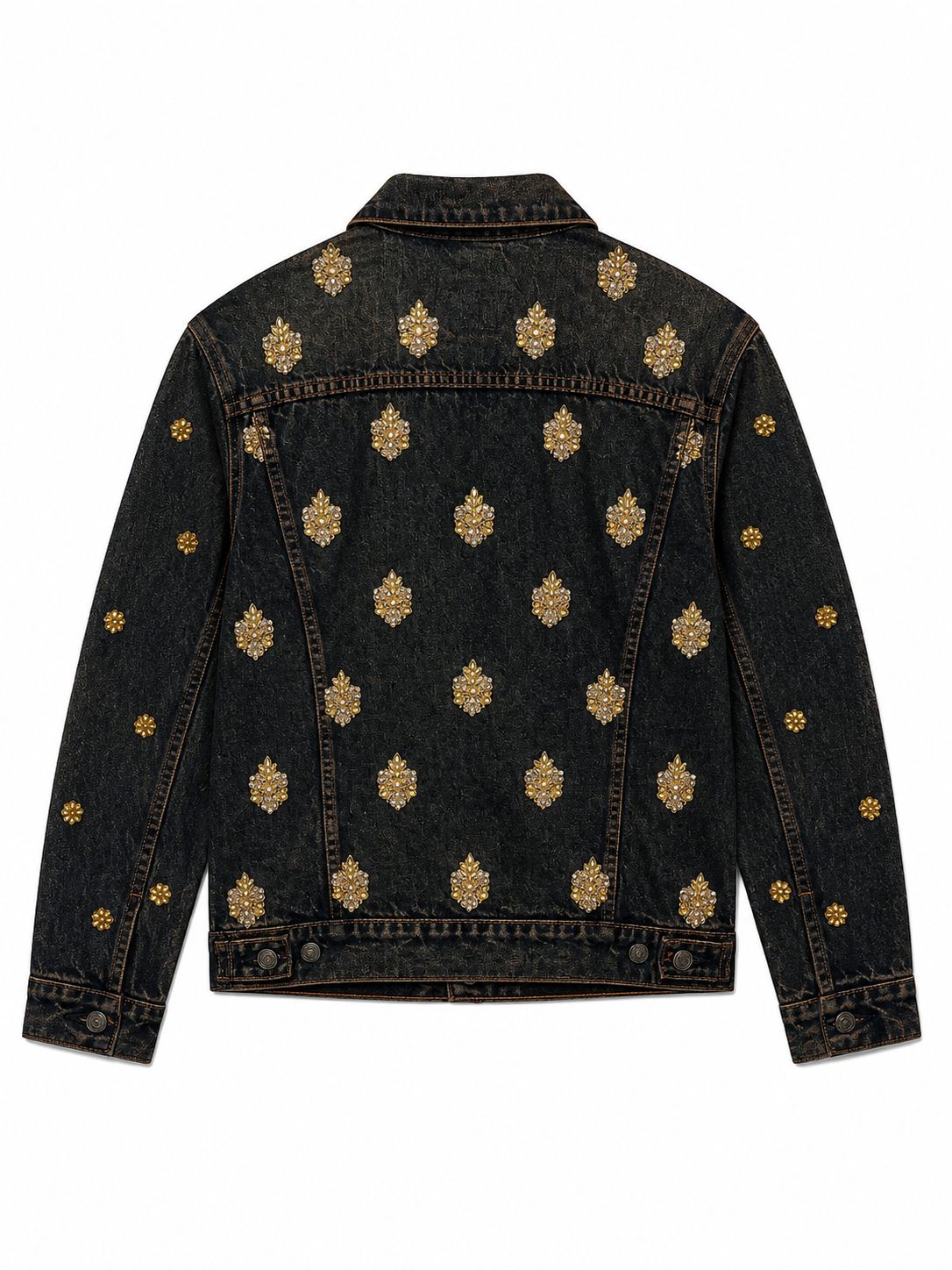 Vintage Levi's x Sabyasachi embroidery Upcycle Jacket