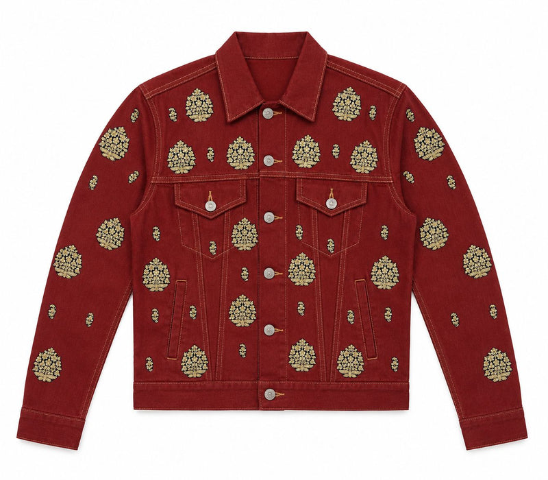 Vintage Levi's x Sabyasachi embroidery Upcycle Jacket