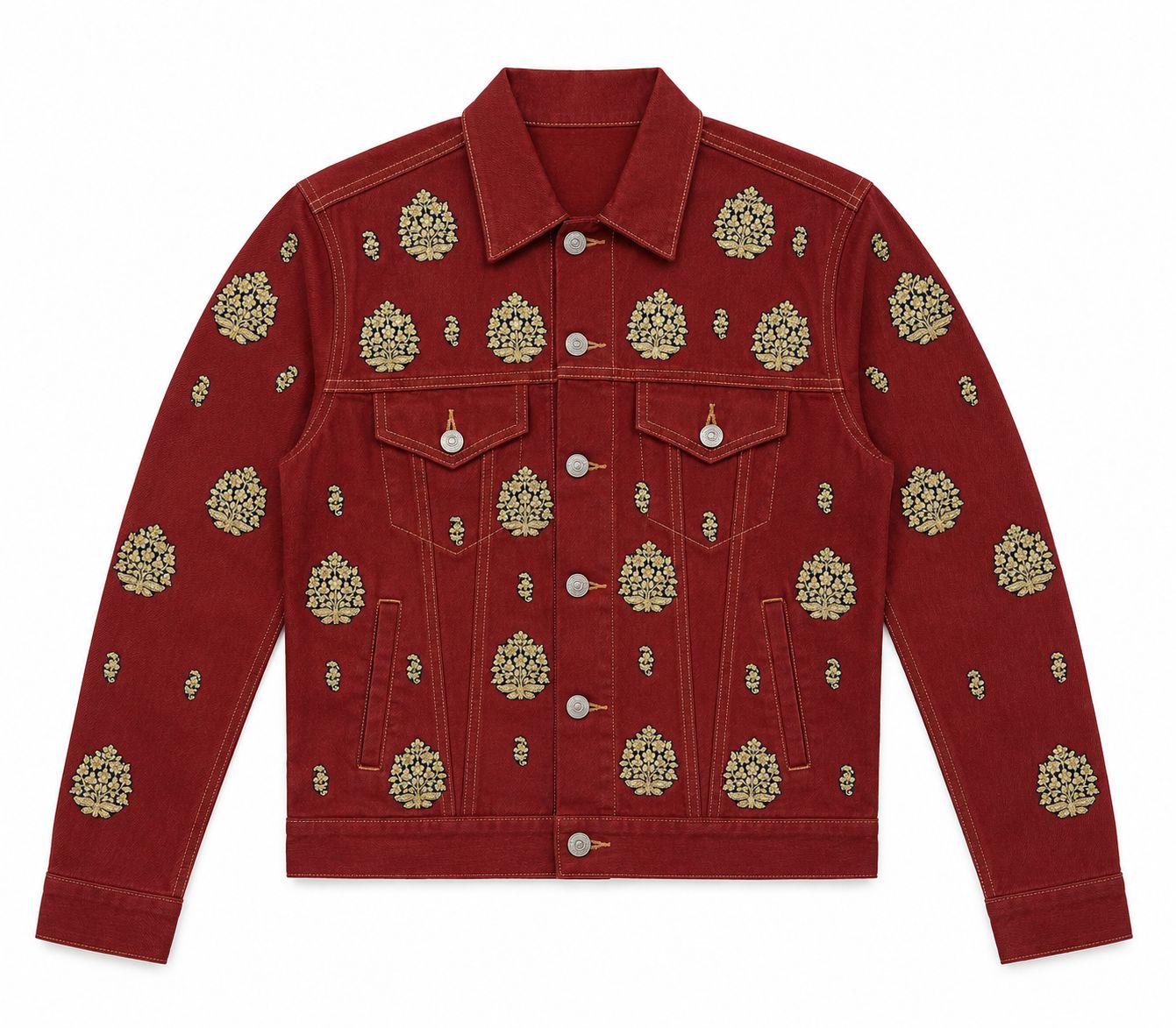 Vintage Levi's x Sabyasachi embroidery Upcycle Jacket
