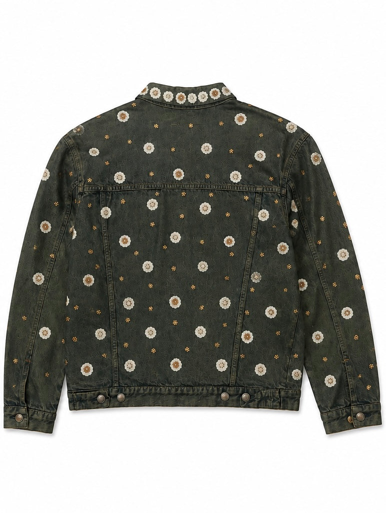 Vintage Levi's x Sabyasachi embroidery Upcycle Jacket