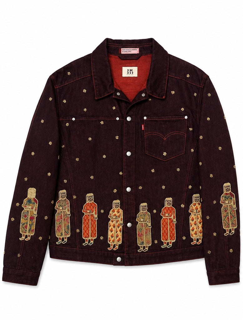 Vintage Levi's x Sabyasachi embroidery Upcycle Jacket