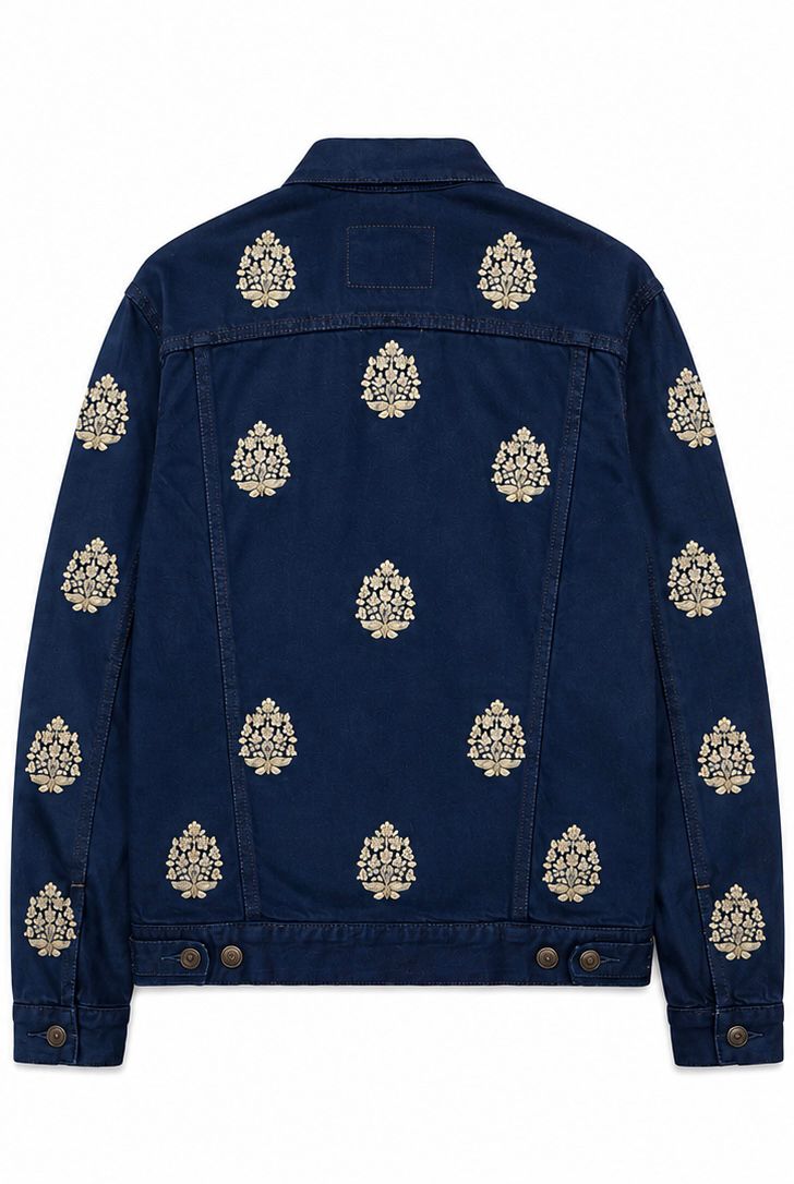 Vintage Levi's x Sabyasachi embroidery Upcycle Jacket