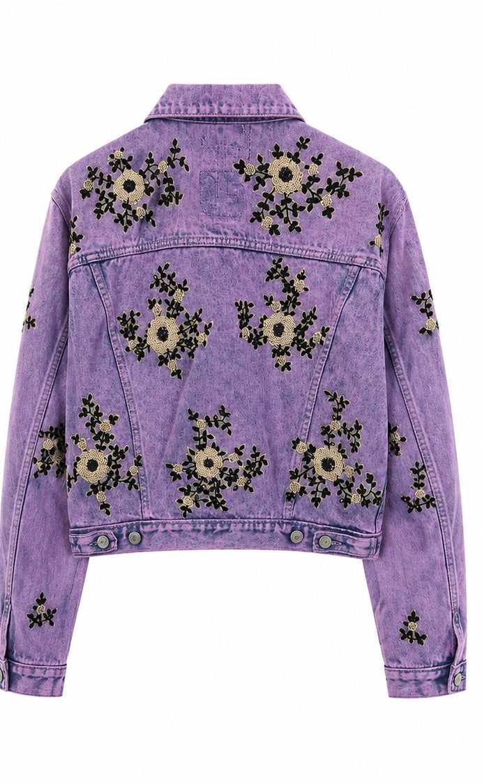 Vintage Levi's x Sabyasachi embroidery Upcycle Jacket