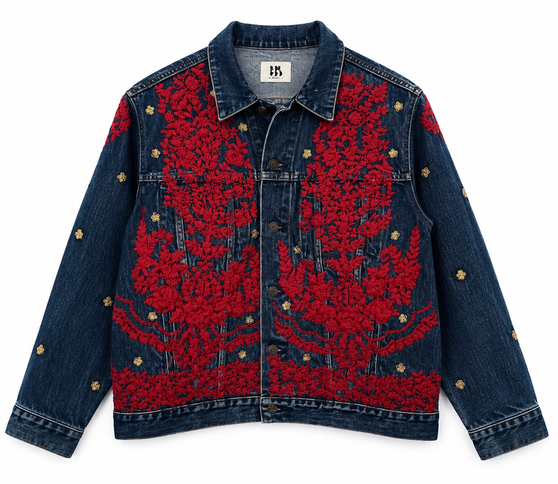 Vintage Levi's x Sabyasachi embroidery Upcycle Jacket